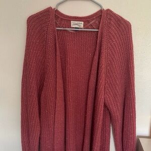 Universal Threads Cardigan size Small, Maroon/Red Fall color